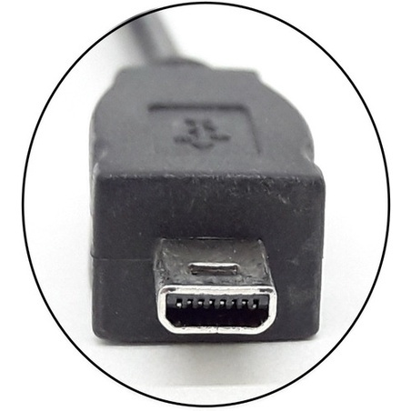 Cabo USB compativel com Nikon Coolpix S01 S2600 S2900 S4200 S4300