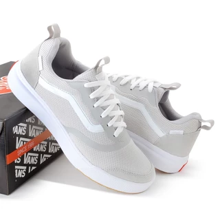 Tenis VNS Cinza Branco Old School Ultraranger Unissex Academia Confortável Skate Caminhada