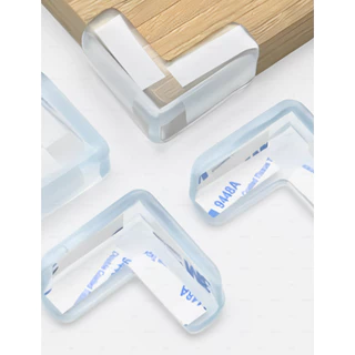 4 Protetor De Quina Silicone Mesa Segurança Para Crianças E Bebes Proteção Anti-colisão em Oferta na Shopee