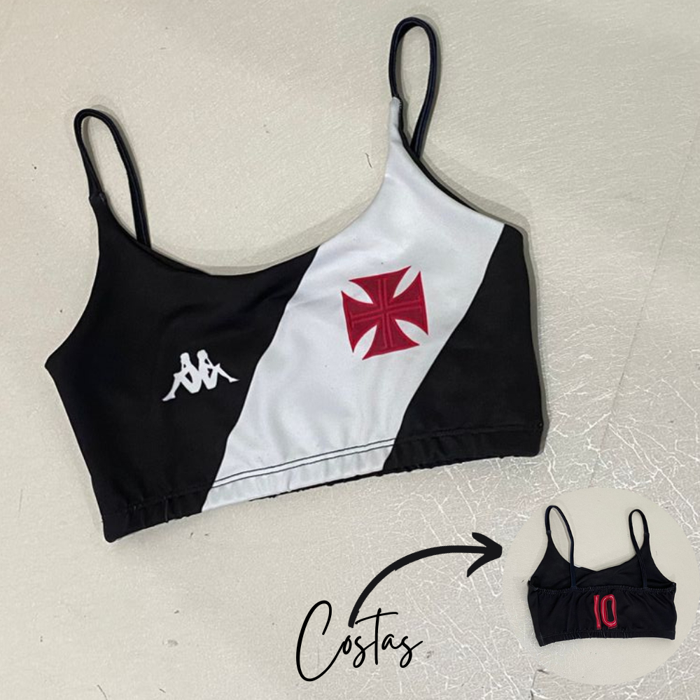 Top Cropped Fitness Strappy Personalizado VASCO modelos diversos