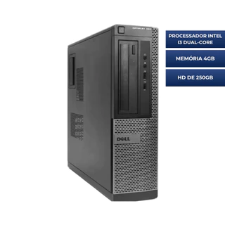 PC Computador Desktop Dell Optiplex 390Intel Core i3-2120 4GB HD de 250GB Windows 11