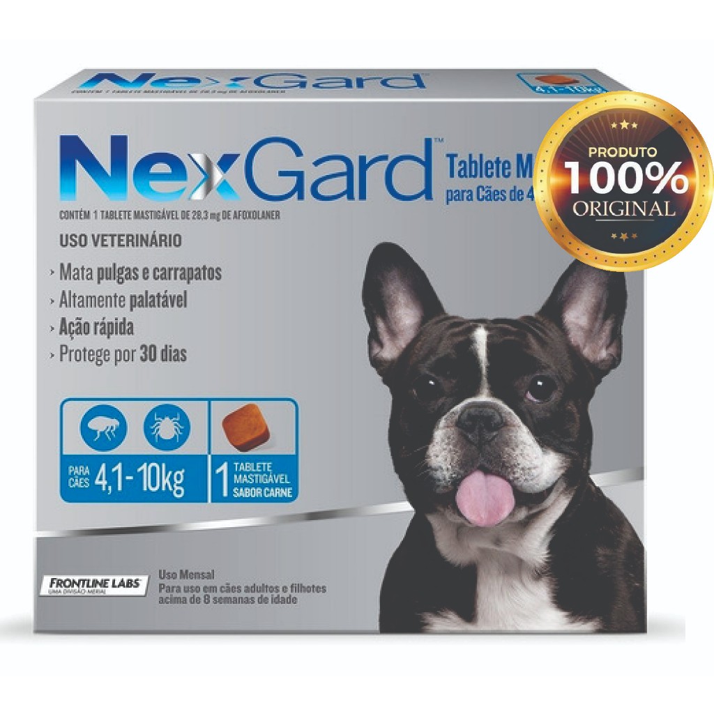 NG kit c/4 Tablete Mastigável Anti Pulga e Pet Carrapato Para Cachorro ...