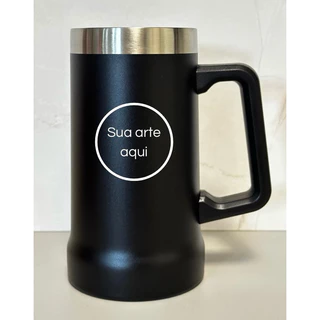 CANECA TÉRMICA PERSONALIZADA 710ML MANTÉM BEBIDA GELADA