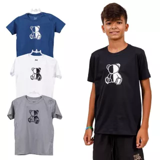 CAMISETA INFANTIL EM MALHA PREMIUM:CONFORTO QUE FAZ A DIFERENÇA 2005-C1