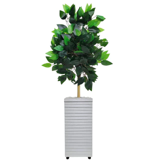 Planta Artificial Para Sala Com Vaso Decorativo Enfeite Para Casa Sala Decoração