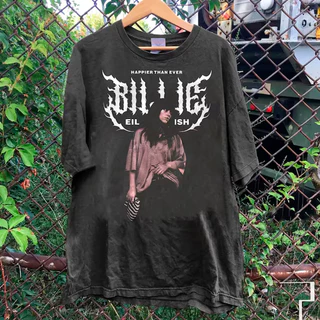 Camiseta T-shirt Unissex Happier Than Ever Billie