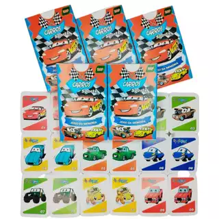 Kit 15 Jogo Da Memoria Carros Infantil Kit Festa Infantil P/ Lembrancinha Aniversario Prenda novo