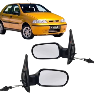 Par Retrovisor Palio Siena G2 Fire 2001 2002 2003 4 Portas Com Controle