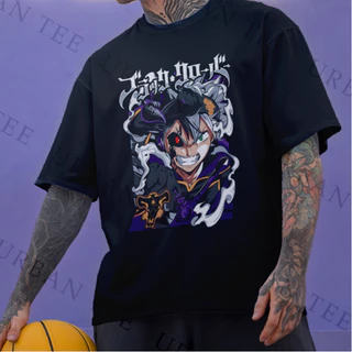 Camiseta Basica Camisa Anime Asta Liebe Demon Black Clover Unissex