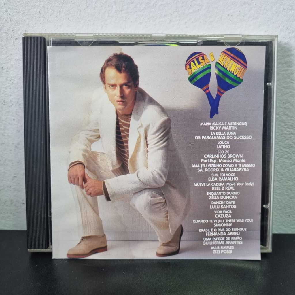 Cd Trilha Sonora Novela Salsa E Merengue | Original | Shopee Brasil