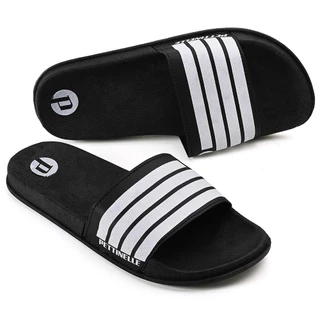 Chinelo Slide Masculino Preto Calce Fácil Macio Confortável