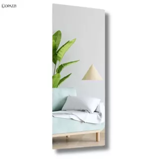 ESPELHO GRANDE RETANGULAR 100X30 P/ SALA QUARTO BANHEIRO DECORACAO ELEGANTE - SUPORTE E DUPLA FACE
