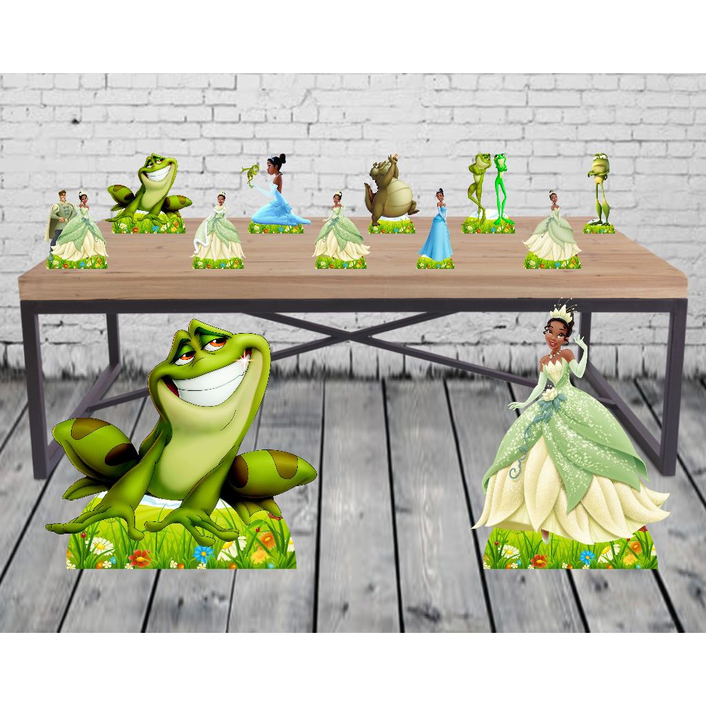 Kit Festa A Princesa E o Sapo 8 Mesa 2 De Chão Para Decoração Festa ...