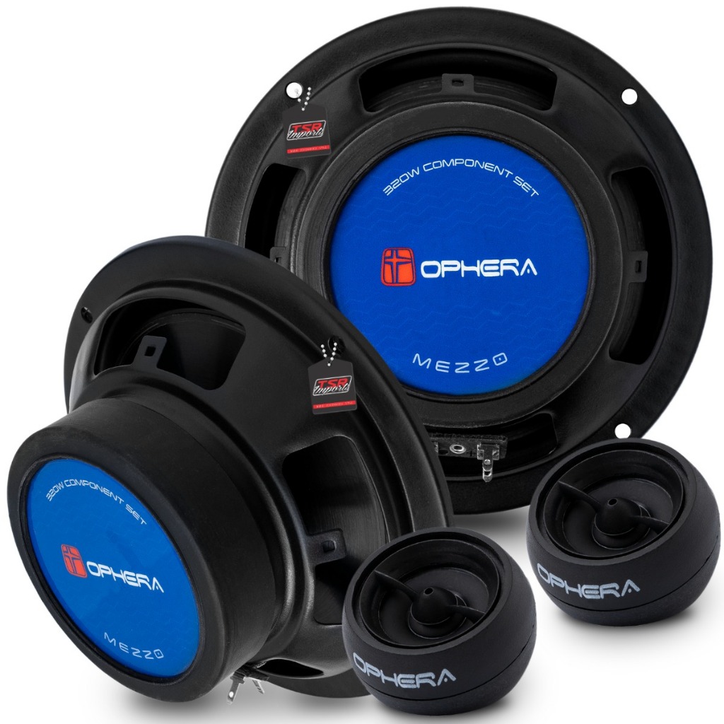 Kit Falante 2 Vias Ophera Mezzo Mz160 160w Rms 6 Polegadas