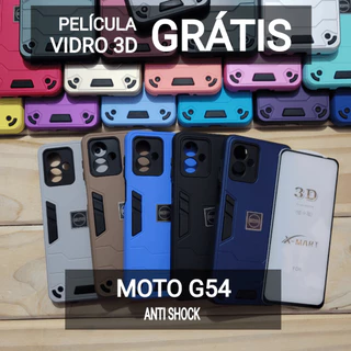 Capa Capinha anti impacto Motorola Moto G54 / Capa capinha anti shock para Moto G54 color armor