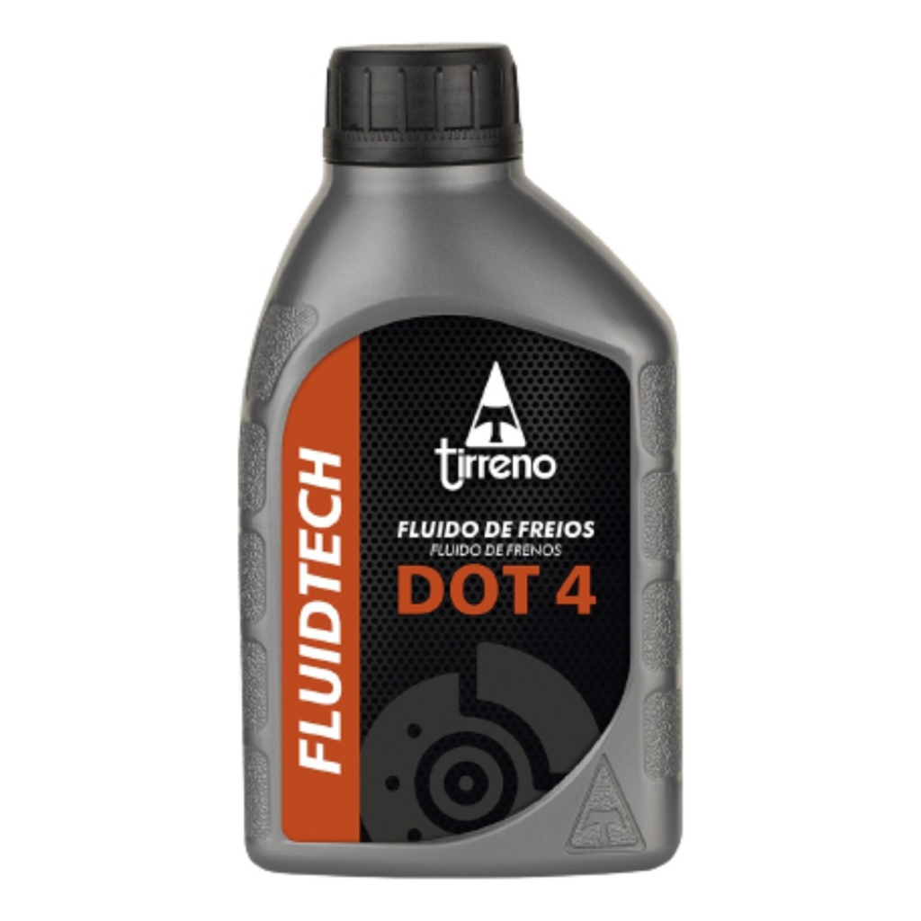 Oleo De Freio Fluido Dot 4 Original Tirreno 500 ml Fluidtech