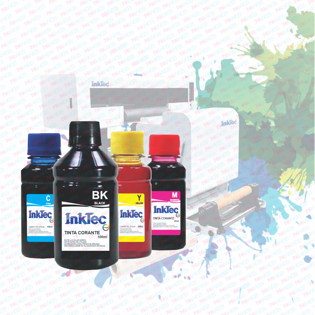 Kit Tinta Original Canon 4 x 100ml Mega Tank Pixma todos os modelos