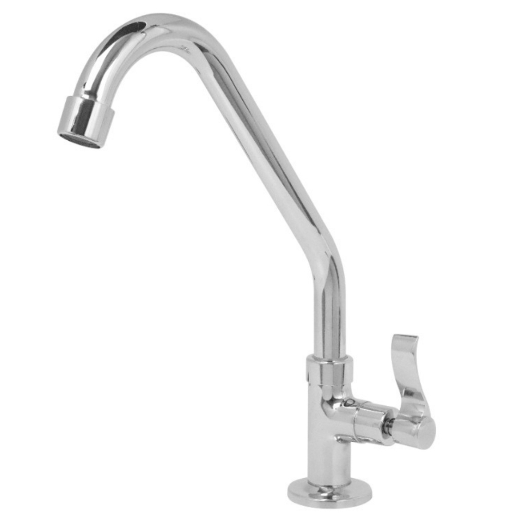 Torneira Pia Cozinha Mesa 1/4 Volta C70 Bica Móvel Luxo
