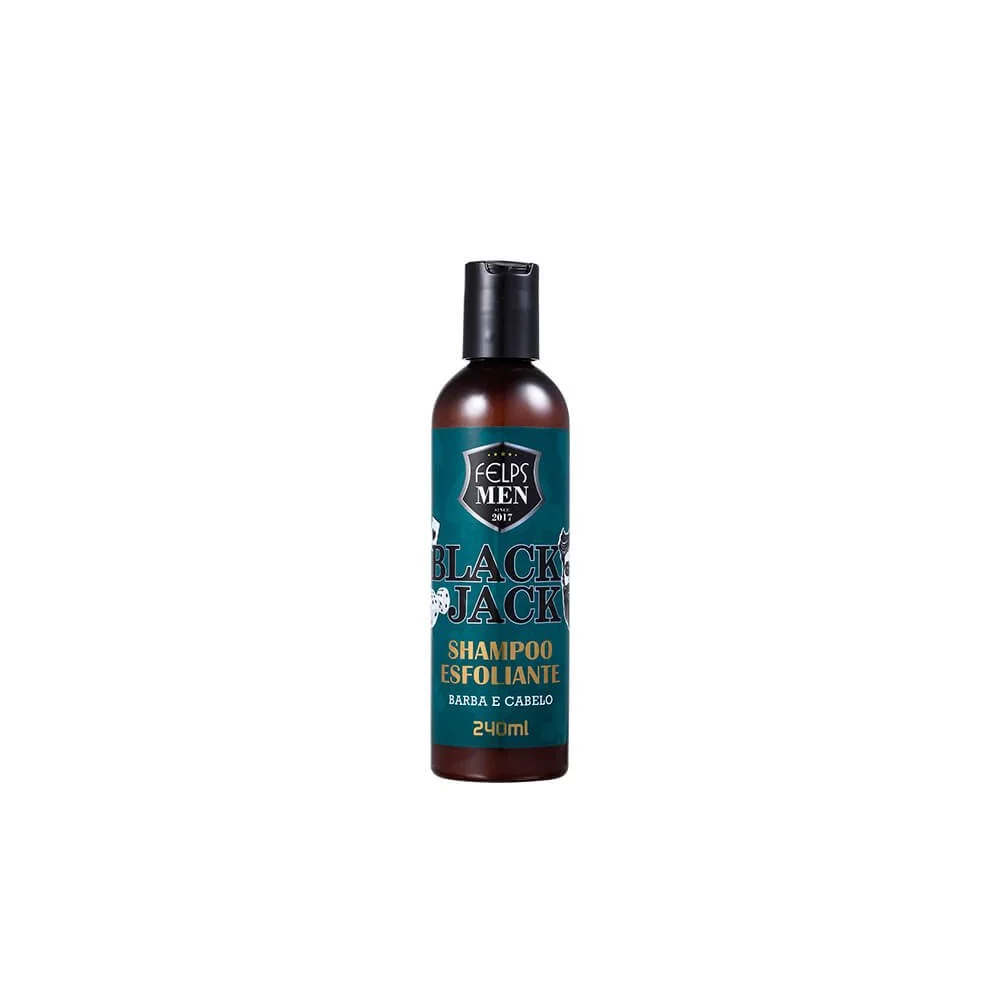 FELPS MEN BLACK JACK SHAMPOO ESFOLIANTE 240ML