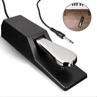 Pedal Sustain Teclado Universal Yamaha Roland Casio Durável Resistente Bertô em Oferta na Shopee