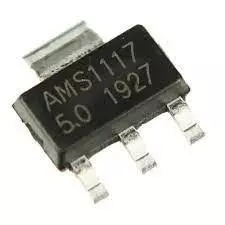 10 Peças Regulador Tensão Ams1117 5v 1a Ams1117-5.0 Lm1117