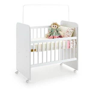 Mini Berço Grade Móvel Com Colchão e Regulagem de Altura em Oferta na Shopee