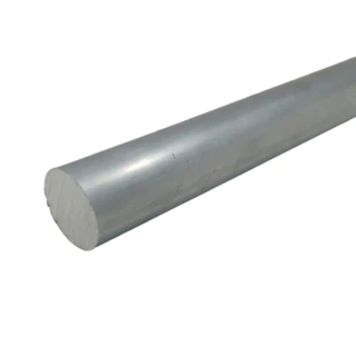 Barra vergalhão tarugo redondo alumínio 1.1/8 Polegada (28,57mm) com 10cm