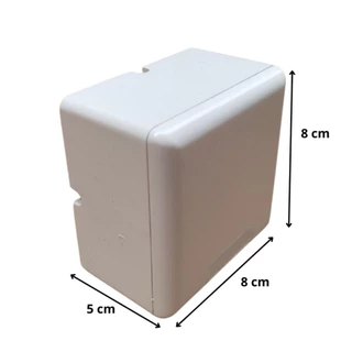 Caixa Sobrepor Para Câmeras CFTV - 80x80x50mm