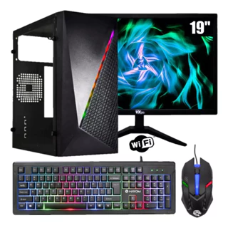 Pc Gamer Completo Cpu Amd 4.2ghz / Placa Video Geforce 4gb / 16gb Ram / Ssd 480gb