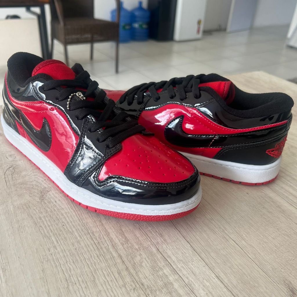 Tênis Masculino Preto Vermelho Pronta Entrega Promoção