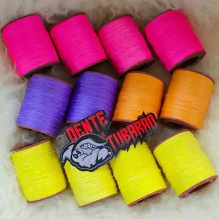LINHA DE PIPA DENTE TUBA 100JARDAS 3P FIO 10