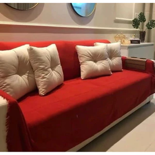 Manta Para Sofá De Cama de solteiro 210x120 Simples Protetora luxo promoção Barato