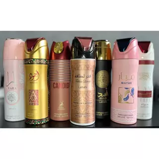 Perfumes Lataffa e Maisson Aerosol Spray 200 e 250 ml