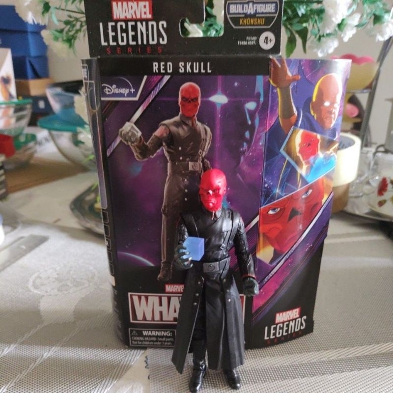 RED SKULL WHAT IF BAF KHONSHU MARVEL LEGENDS | Shopee Brasil