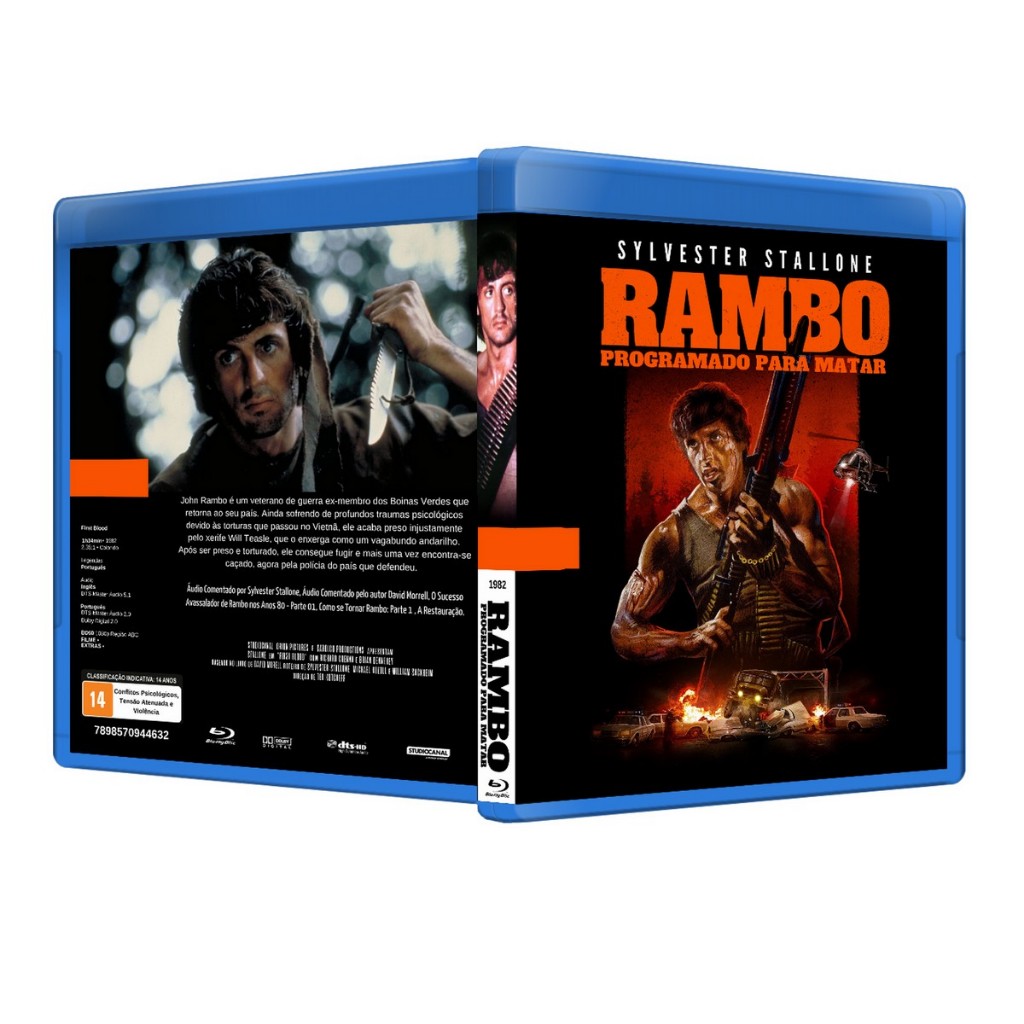 Blu-ray: Rambo - Trilogia REMASTERIZADO[AVULSO][PERSONALIZADO] | Shopee ...