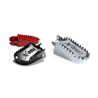 Par Pedaleira + Kit Mola Pino Trava X-Cell Dt 180 / Dt 200 / Dtn / Dtz / Xt 225 / Tdm 225