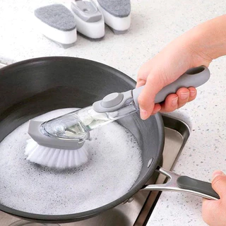 Escova de limpeza de plastico para panelas c/2 pecas Multifuncional