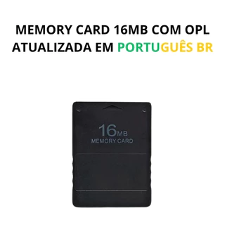 Memory Card + Opl Atualizado em Português + Ulauchelf - Suporte a exFAT - ZSO - FAT32 só plugar e jogar