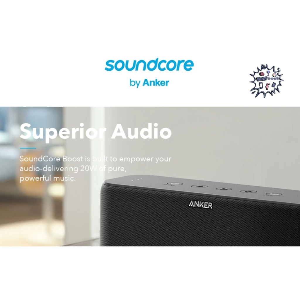 Anker Soundcore boost Caixa De Som bluetooth 20w | Shopee Brasil