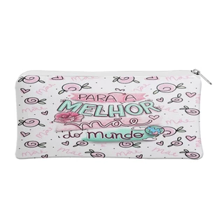 Lembrancinhas Personalizadas Estojo Slim Tecido Luxo Dia Das Maes / Dia dos Professores/ Dia da Mulher em Oferta na Shopee