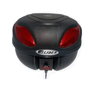 Baú / Bauleto 38 litros Para Moto - Modelo Street - Capacidade Para 1 Capacete - Marca Glider