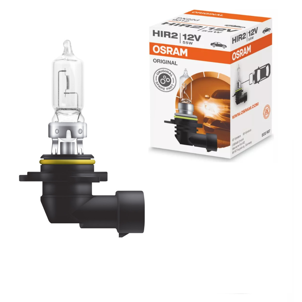Lampada Farol Halogena Osram Original HIR2 55W 12V PX22d 9012