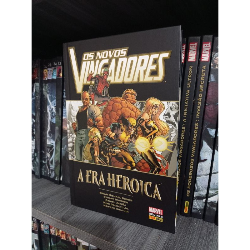 Os Novos Vingadores - A Era Heróica - Marvel Deluxe