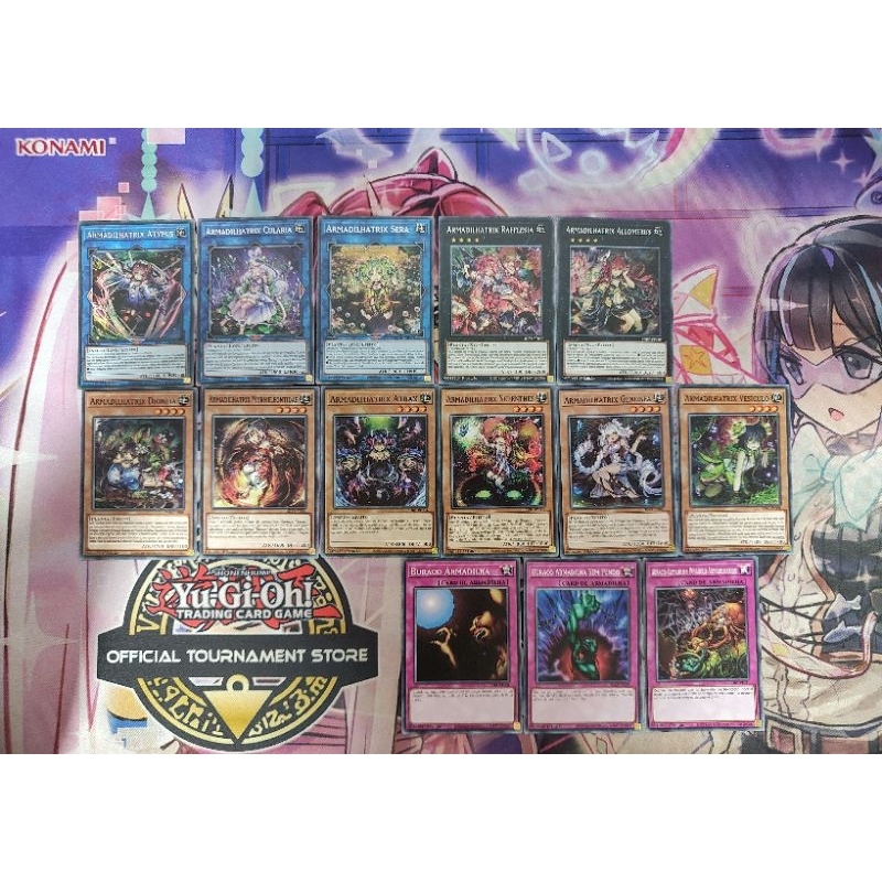Deck Baralho Yugioh Armadilhatrix 14 cartas