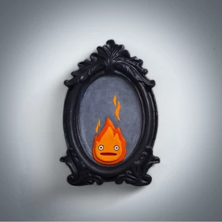 Quadro O castelo animado Ghibli-Calcifer