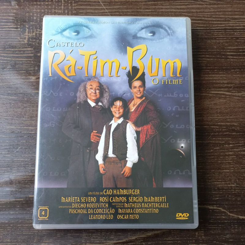 DVD Castelo Ra-Tim-Bum O Filme Columbia Pictures 1999 Original (Raro)