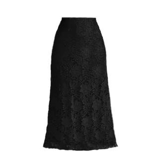 Saia Longa de Renda - Plus Size