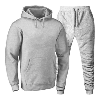 Conjunto Moletom Unisex Inverno Alta Qualidade