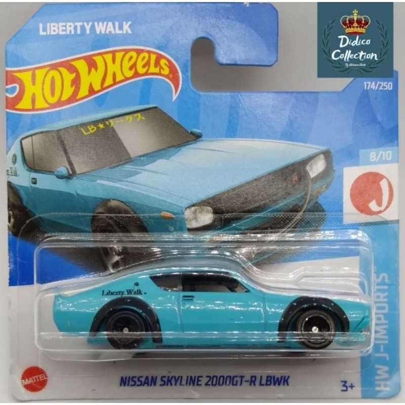 Hot Wheels Nissan Skyline 2000GT-R LBWK Liberty Walk HCW32 - 2022