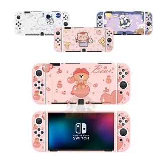 Capa Protetora de TPU Estampa Especial Nintendo Switch Oled